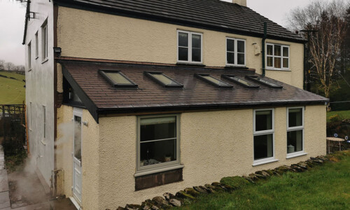 Lean-to Extension Roof