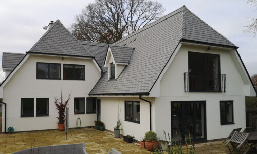 Contemporary House Roof